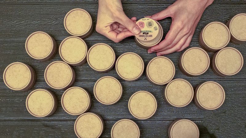 Etiquetado crema nutritiva de noche